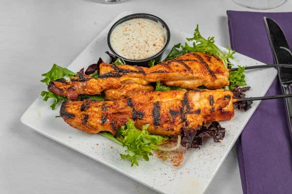 Chicken skewers