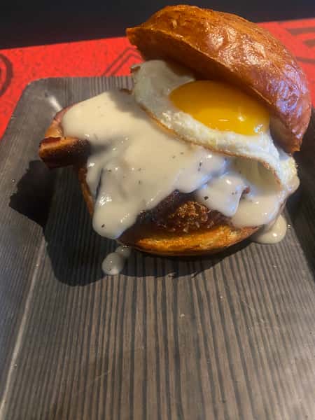 Country Fried Steak Burger