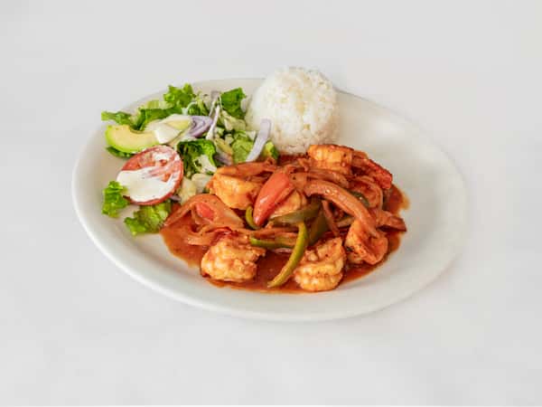 Camarones Entomatados