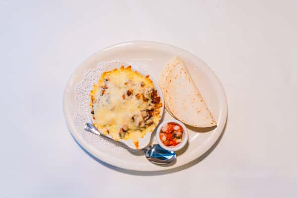 Queso Fundido Con Chorizo