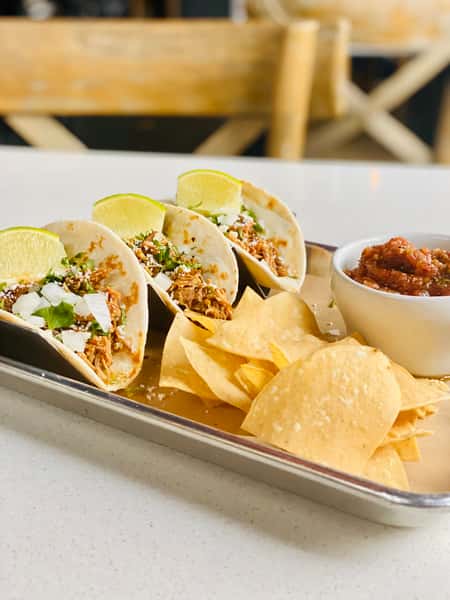 Green Chili Pork Tacos