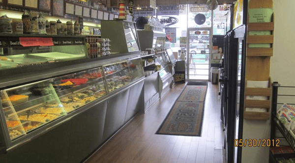 Interior of Deli