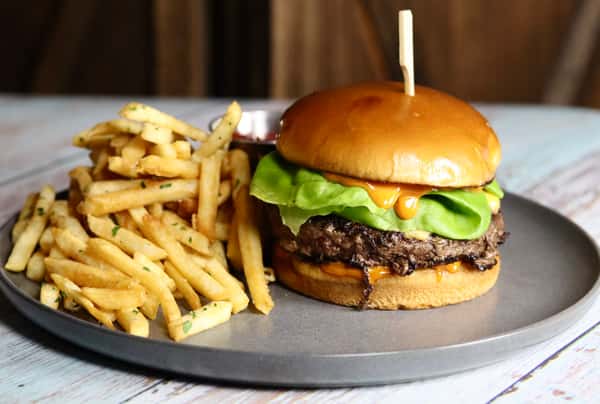 Allen Brothers Brisket Cut Cheeseburger