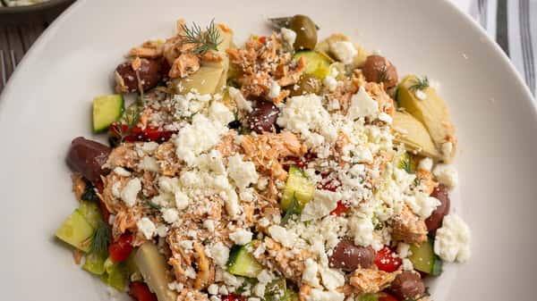 Greek Salmon Salad