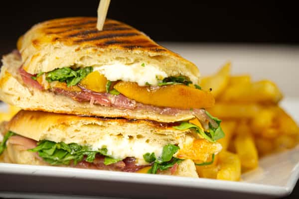 Peach & Prosciutto