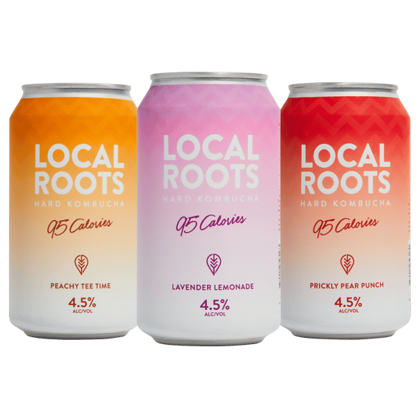 Local Roots Hard Kombucha - Low Calorie Edition