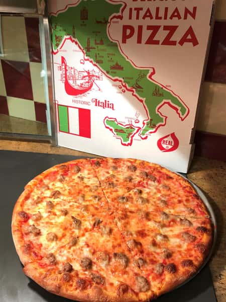 sausage pizza pie
