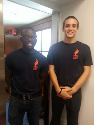 waiters at Mystic Grill