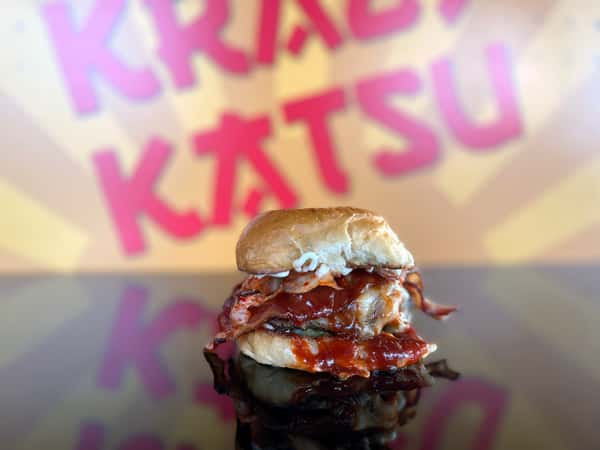 Asian Cowbow Burger w Small Fry