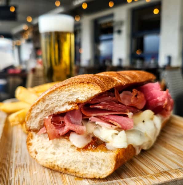 Serrano Ham W/Manchego Baguette