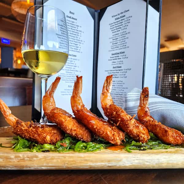 jumbo coconut prawns