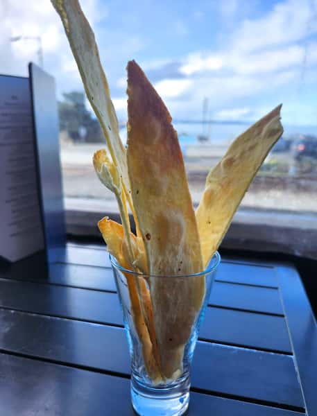 Side House Made Crackers