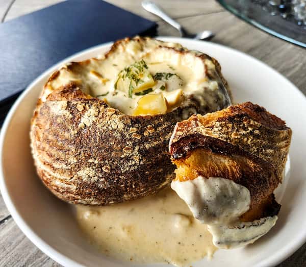 Clam Chowder Bread Bowl