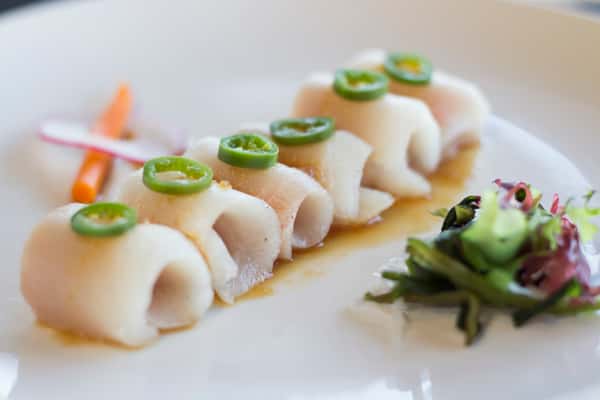 Yellowtail Sashimi with Jalapeño