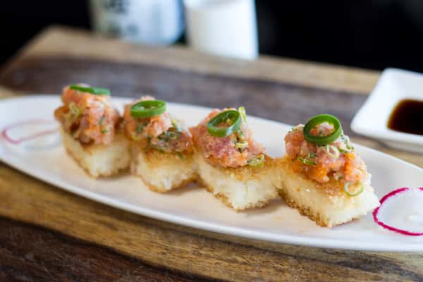 Spicy Tuna on Crispy Rice
