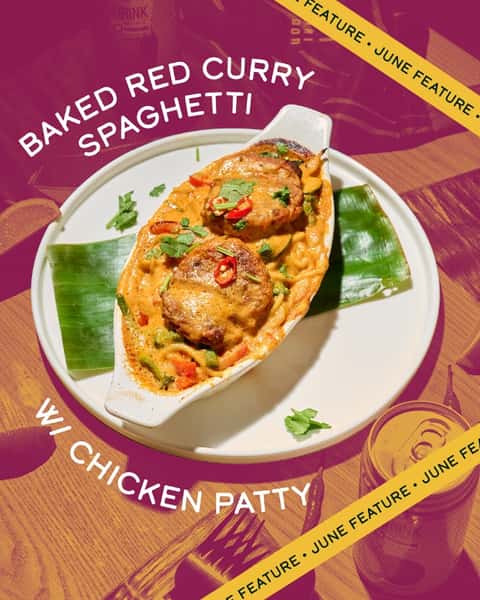 BAKED RED CURRY SPAGHETTI! JUNE SPECIAL