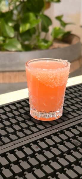 Strawberry Vodka Shot