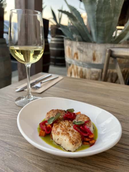 Aji Verde Scallops