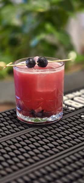 Berry Gin Smash