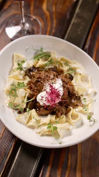 Short Rib Stroganoff