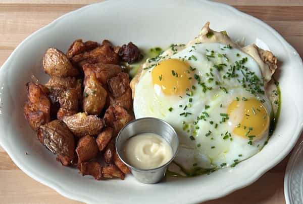 Chicken Fried Steak & Eggs