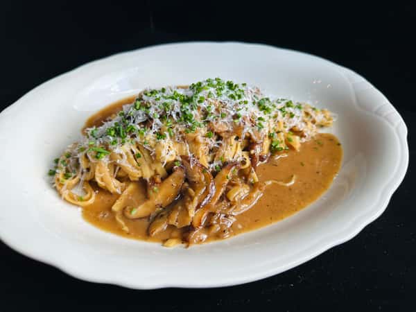Mushroom Truffle Pasta