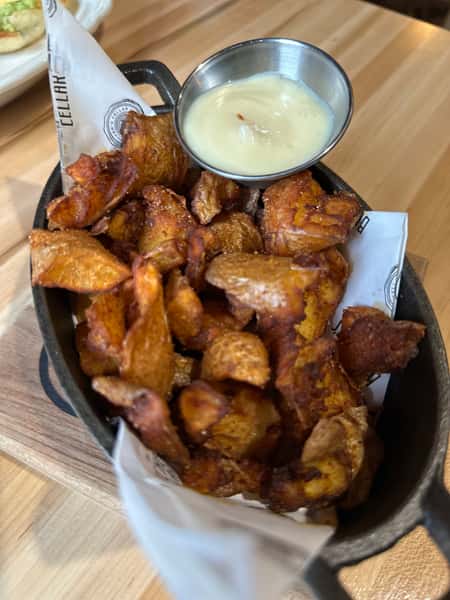 Crispy Potatoes w/Maple BR Aioli
