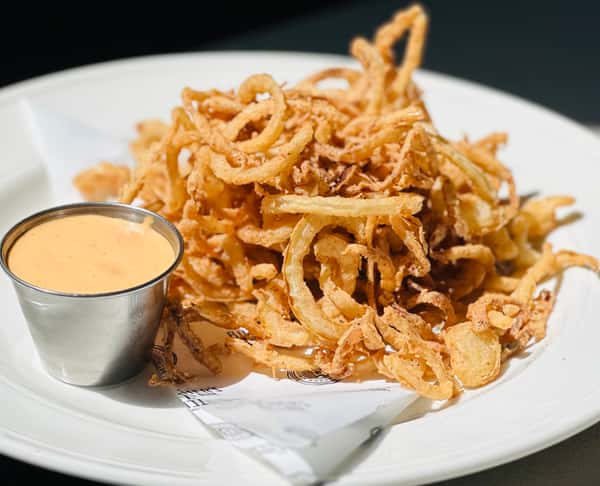 Shoestring Onion Rings