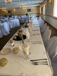 Wedding head table