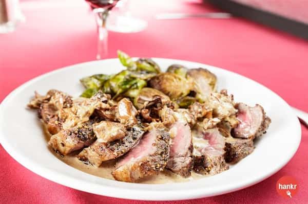 sliced beef with vegetables