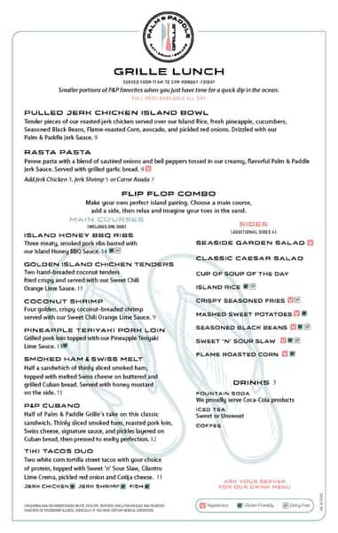 Lunch Menu 5/2026