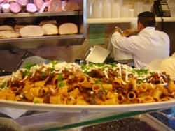 Pasta dish with beef