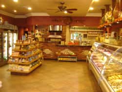 Counter and shopping area