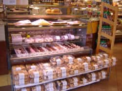 Dessert area and counter