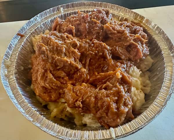 pulled pork mac