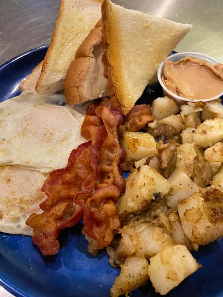 Hungry Man breakfast