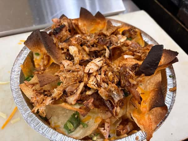 BBQ Chicken Nachos