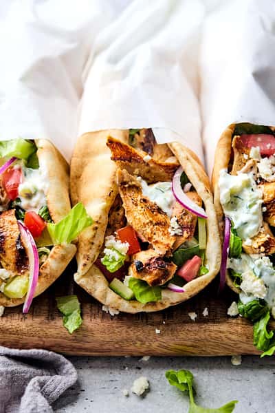Chicken in a Pita