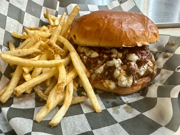 Bourbon Blue Burger