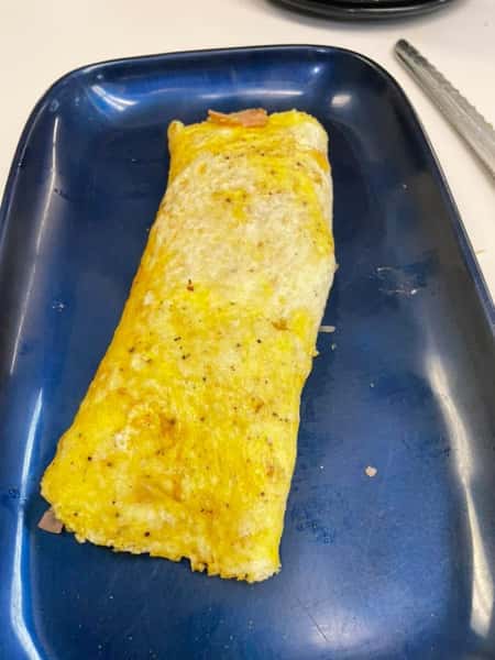 3 egg omelette