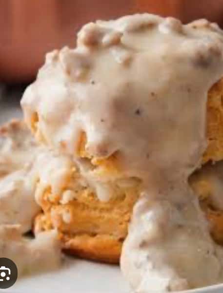 sausage biscuit and gravy