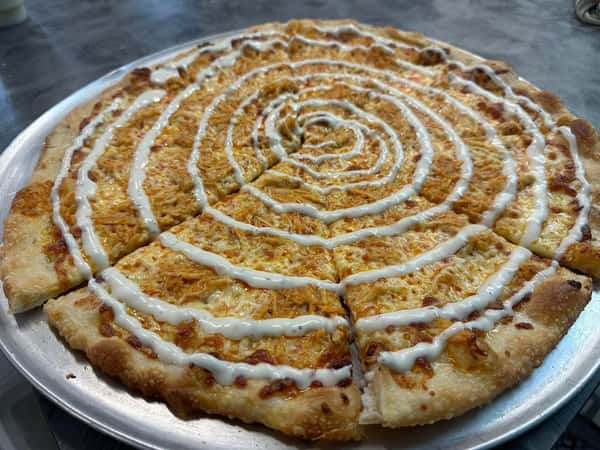 Chicken Bacon Ranch Pizza