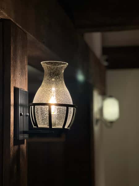 Interior lighting in our dining room
