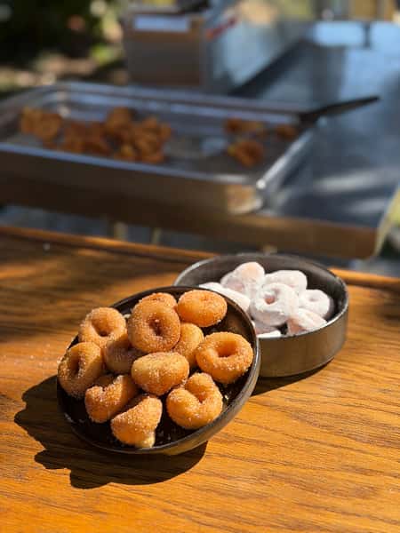 mini apple cider donuts