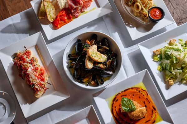 table of food
