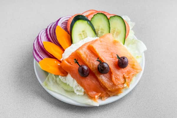 Lox and Whitefish Platter