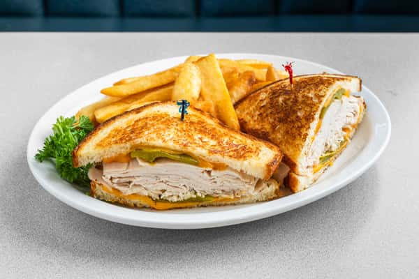 65. Turkey Ortega Melt Sandwich