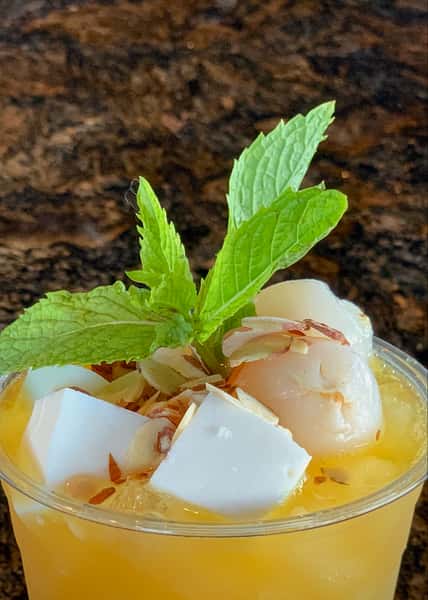 Panna Cotta Mango Tea