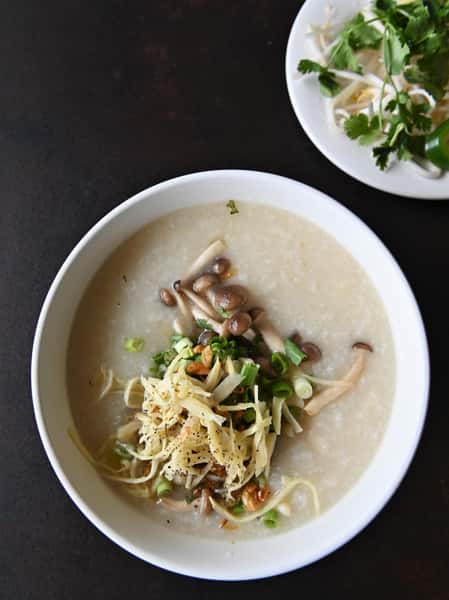 Mushroom Porridge - CHÁO NẤM