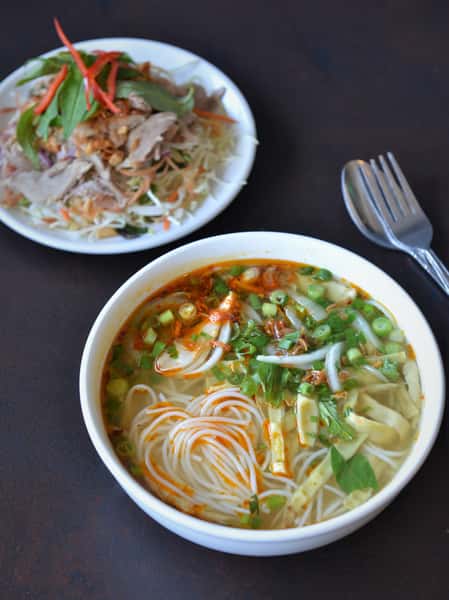 Duck and Bamboo Shoot Noodle Soup - BÚN VỊT SÁO MĂNG